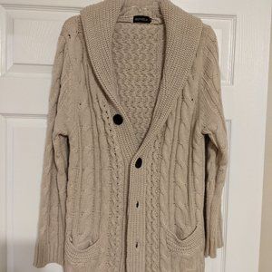 Chunky Cable Knit Cardigan